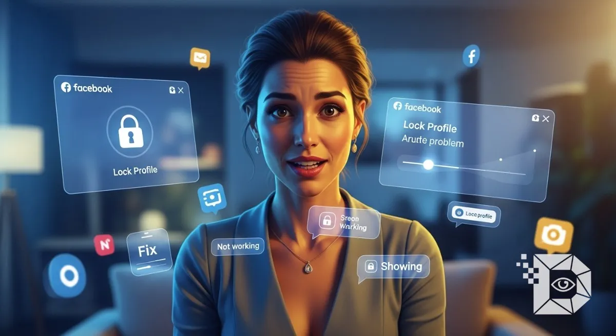 Fix Facebook Lock Profile Not Working or Showing