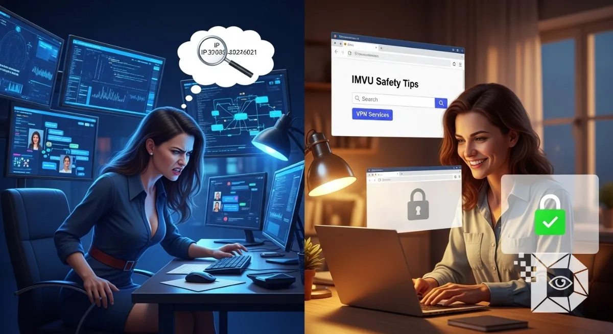 How People Try to Find Someone’s IP Address on IMVU and How to Stay Safe Online