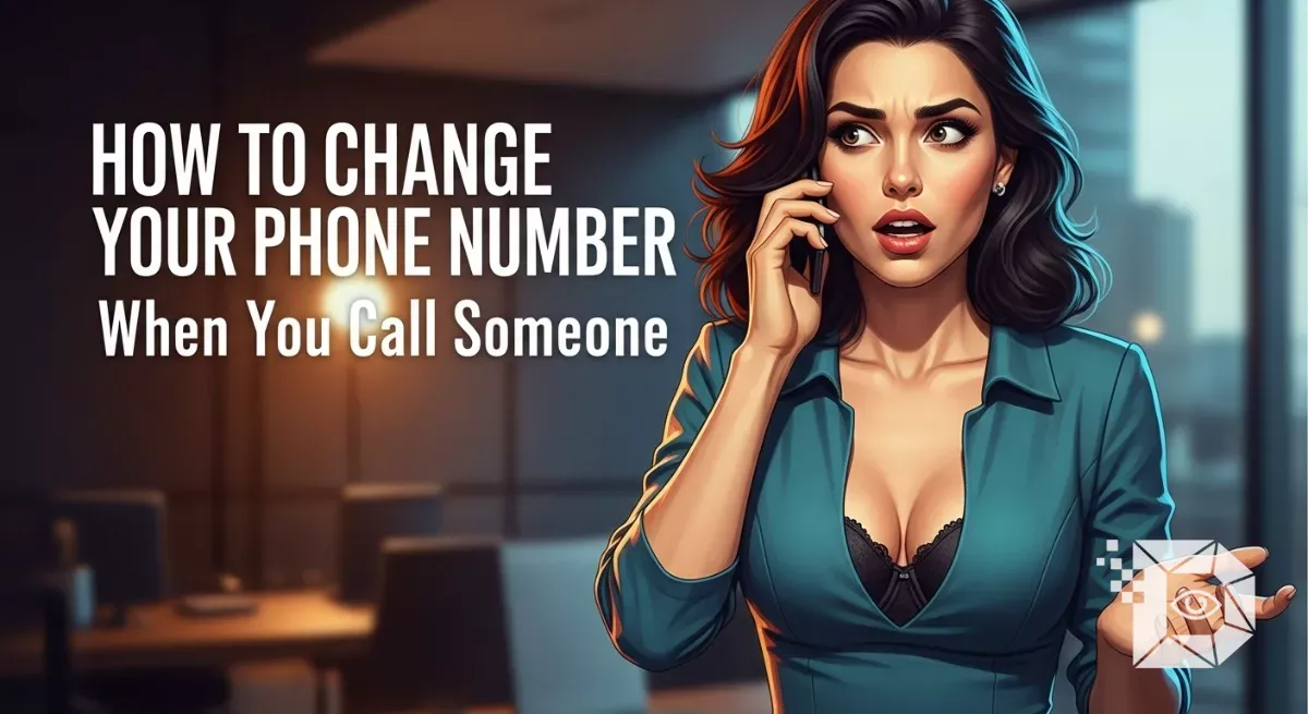How to Change Your Phone Number When You Call Someone