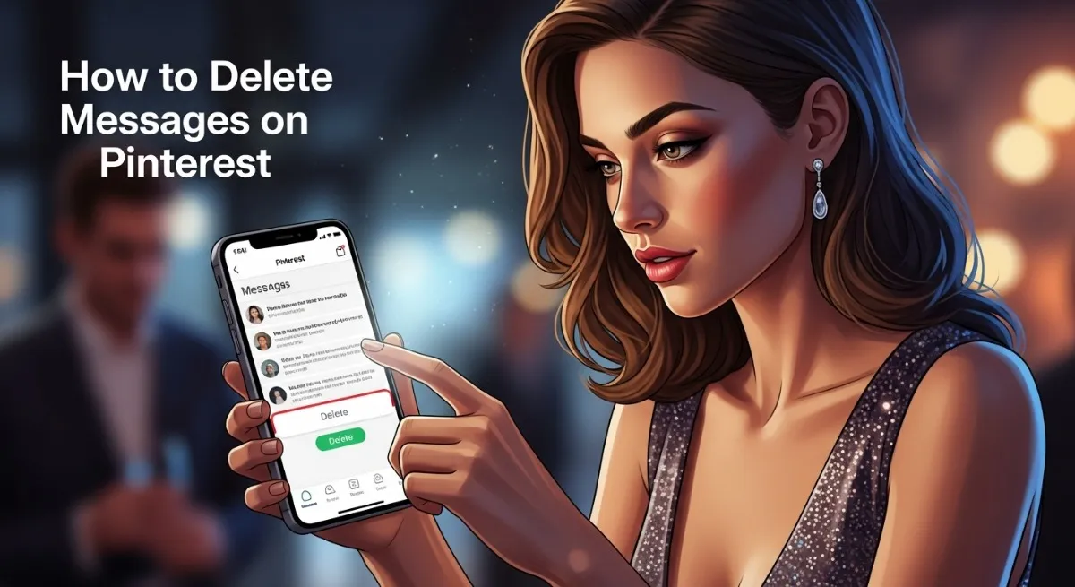 How to Delete Messages on Pinterest