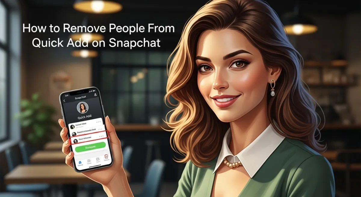 How to Remove People From Quick Add on Snapchat