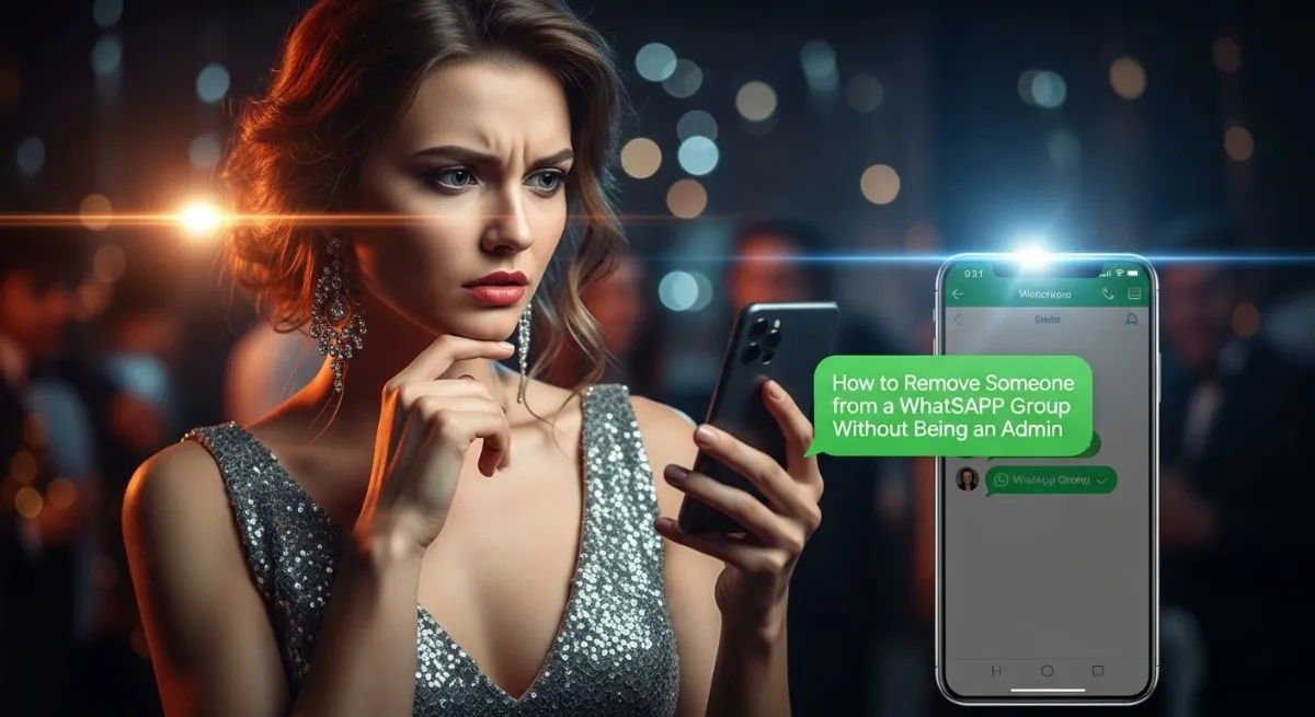 Remove someone from WhatsApp group without admin