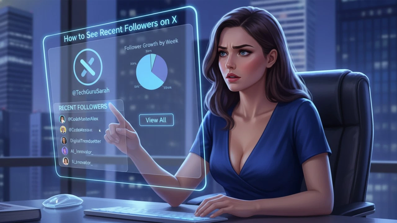 How to See Someone’s Recent Followers on X