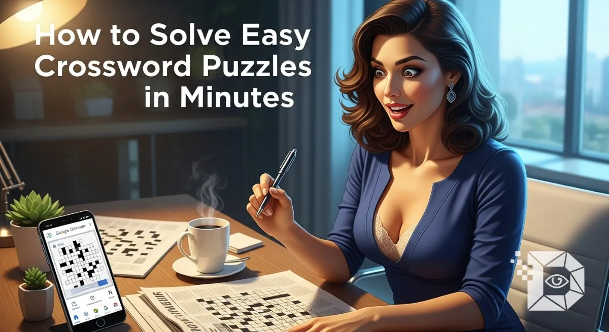How to Solve Easy Crossword Puzzles in Minutes