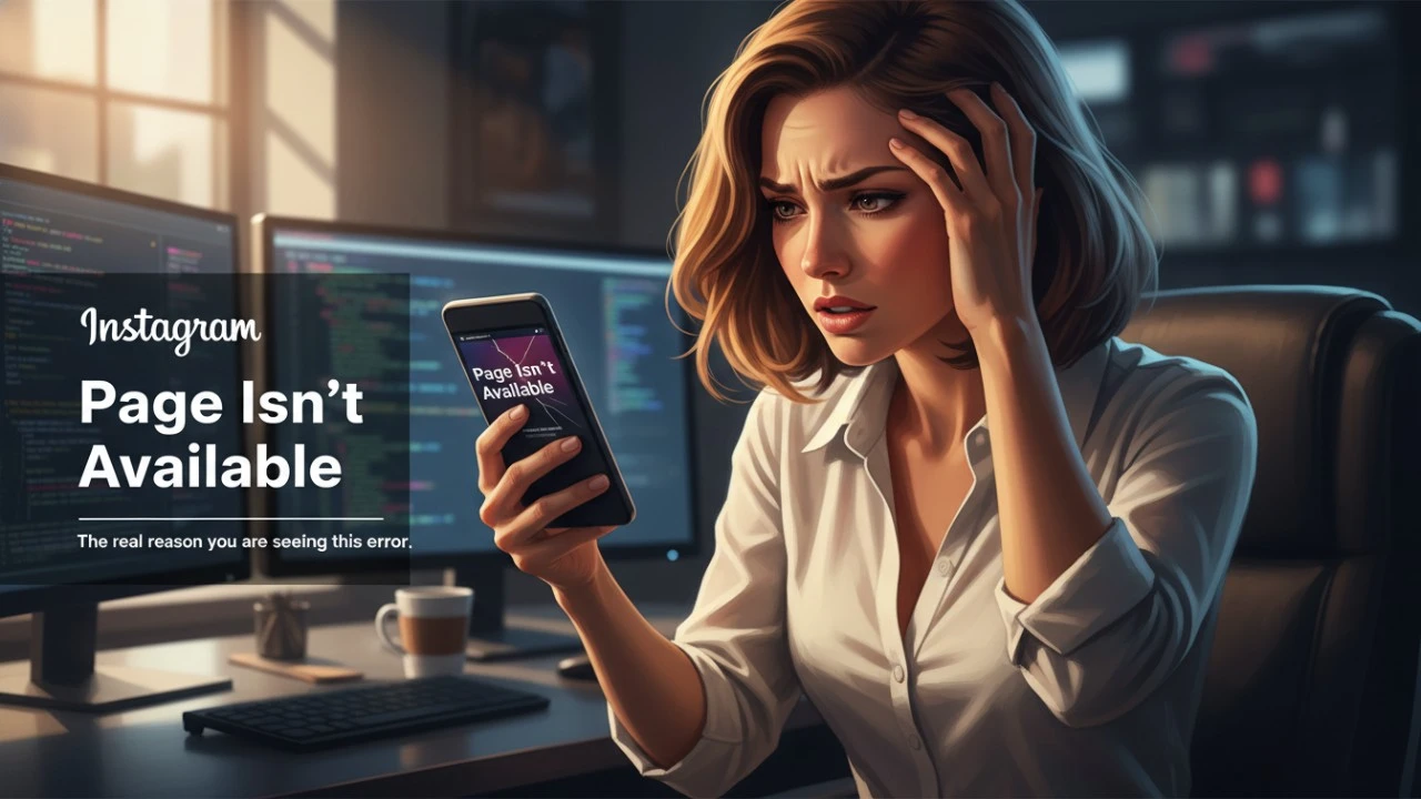 The Real Reason You Are Seeing Instagram's "Page Isn't Available" Error